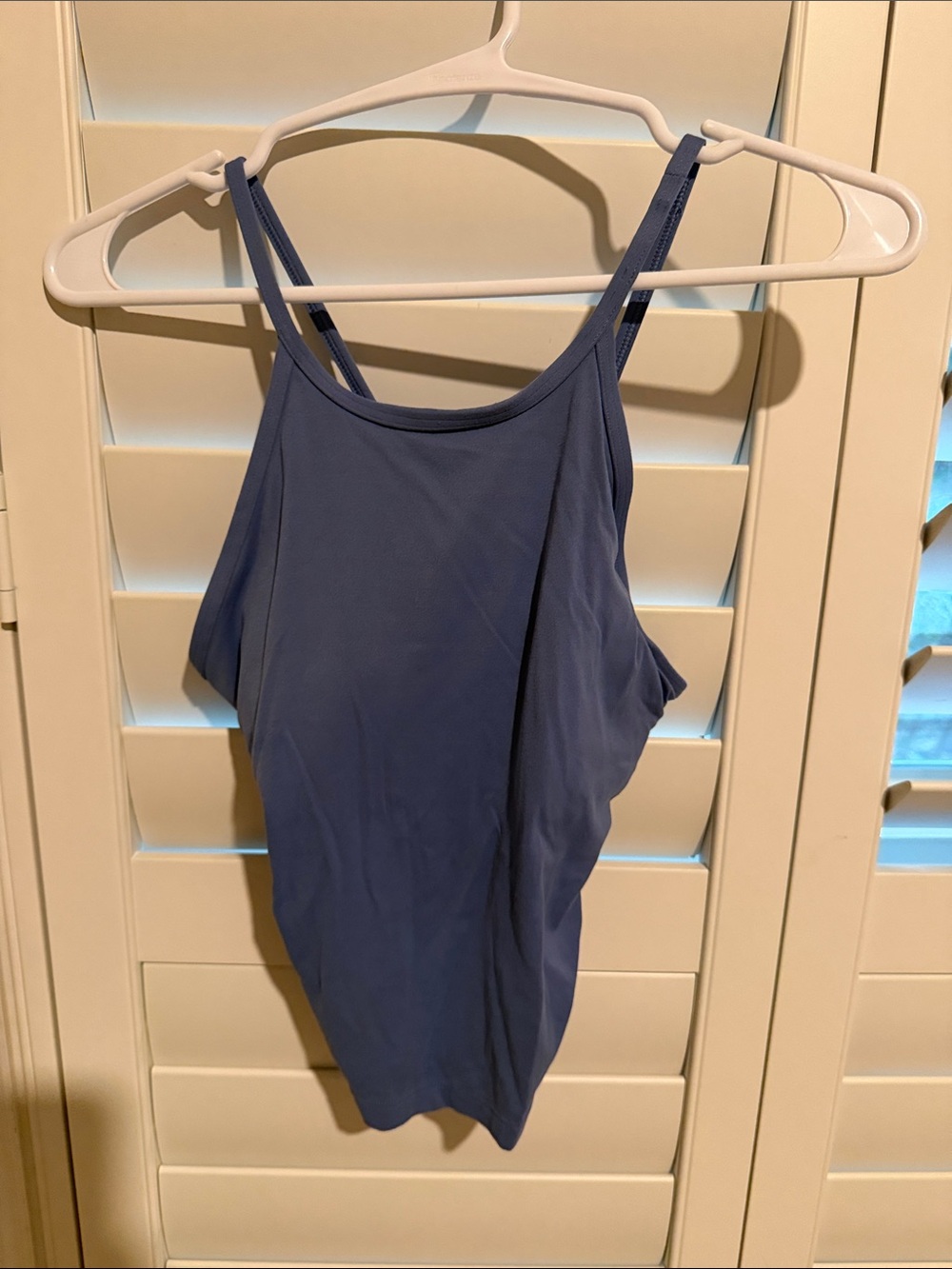 lululemon athletica Dusty Blue Double-Strap Camisole